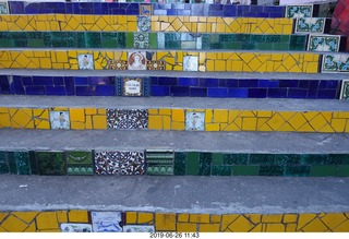 Rio de Janeiro - city tour Lapa Steps (Selarn's Staircase)