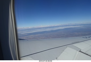 Argentina - flight San Juan to Santiago across the Andes - aerial