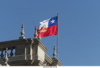 Chile - Santiago tour - flag