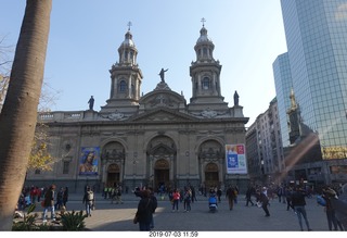 Chile - Santiago tour - Cathedral