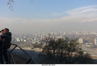 Chile - Santiago tour - mountaintop