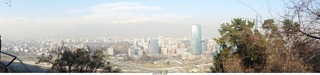 Chile - Santiago tour - mountaintop - panorama