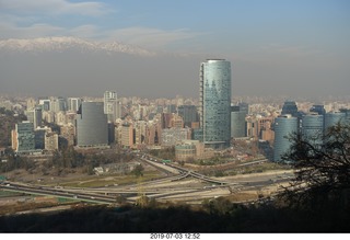 Chile - Santiago tour - mountaintop