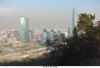 Chile - Santiago tour - mountaintop