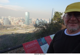 Chile - Santiago tour - mountaintop