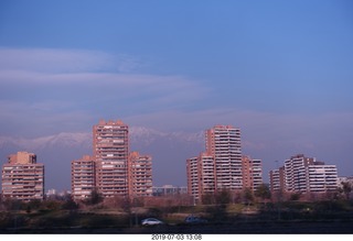 Chile - Santiago tour - mountaintop - panorama