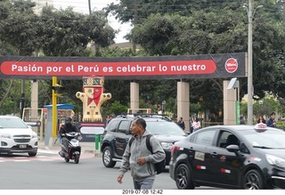 155 a0f. Peru - Lima walk around
