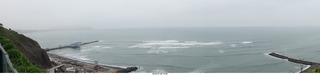 270 a0f. Peru - Lima - beach garden walk