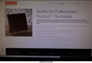 Quads, main rack, Linn, and living room