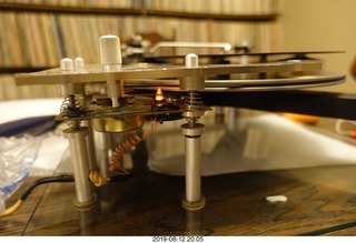 61 a0g. sort-of working Transcriptor turntable with Vestigal tonearm and Ortofon cartridge