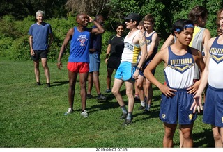 Curtis Arboretum - Cheltenham XC alumni race Mark G, John D, Mark V