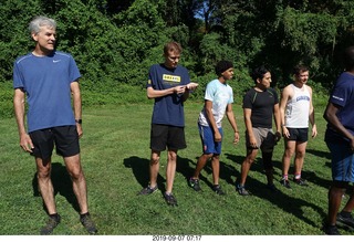 Curtis Arboretum - Cheltenham XC alumni race - starting line