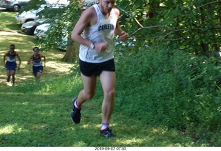 Curtis Arboretum - Cheltenham XC alumni race - hill at two miles