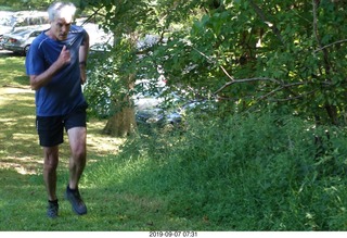 Curtis Arboretum - Cheltenham XC alumni race - hill at two miles - Mark V