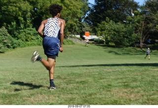 Curtis Arboretum - Cheltenham XC alumni race - finish