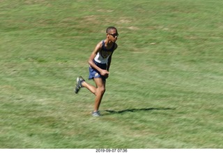 Curtis Arboretum - Cheltenham XC alumni race - finish - Adam A