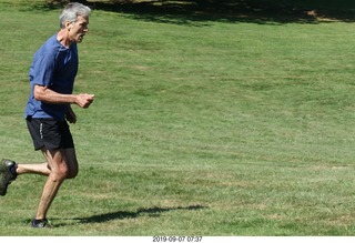 Curtis Arboretum - Cheltenham XC alumni race - finish - Mark V