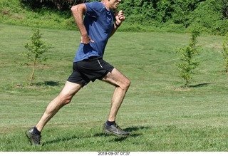 Curtis Arboretum - Cheltenham XC alumni race - finish - Mark V