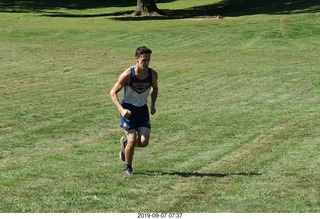 Curtis Arboretum - Cheltenham XC alumni race - finish