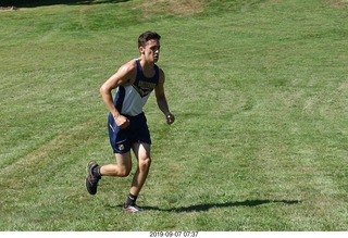 Curtis Arboretum - Cheltenham XC alumni race - finish - Mark V