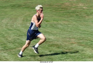 Curtis Arboretum - Cheltenham XC alumni race - finish - Mark V