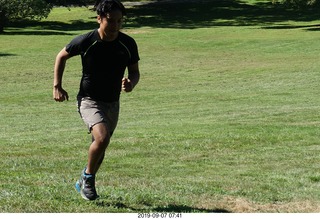 Curtis Arboretum - Cheltenham XC alumni race - finish