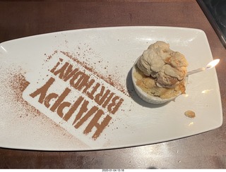 Jerome birthday dessert