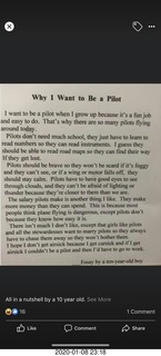Why I want to be a pilot.