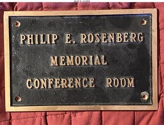 Philip E. Rosenberg calendar