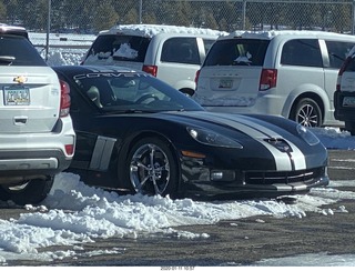 Flagstaff FLG parking lot - Corvette