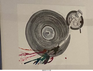 Flagstaff - Brandy's restaurant - artsy fartsy record player