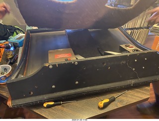 Quad ESL repair, replacing EHT power-supply board