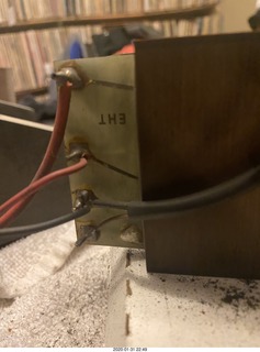 Quad ESL repair, replacing EHT power-supply board