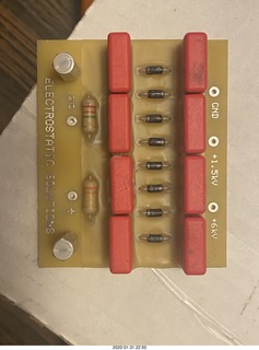 Quad ESL repair, replacing EHT power-supply board