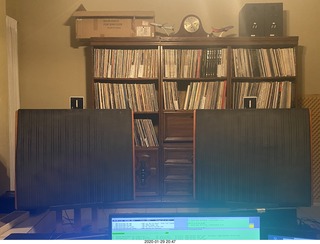 Quad ESL repair, replacing EHT power-supply board - back to two channels