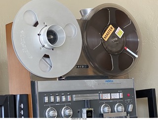 my ReVox A77 with Ukraine master-dub tape