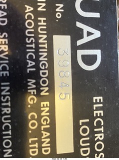 Quad ESL repair, replacing EHT power-supply board - back to two channels