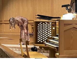 Scottsdale Philharmonic - soprano soloist taking her bow