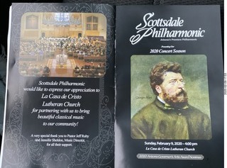 Scottsdale Philharmonic program