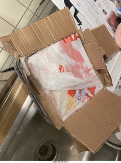 box from Russia with tapes