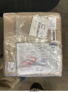 box of tapes from Gen in Ukraine