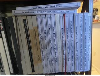 my new half-track tapes