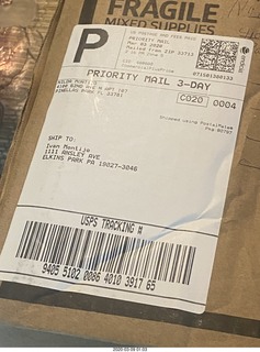 711 a0p. box for Ivan and Betsy