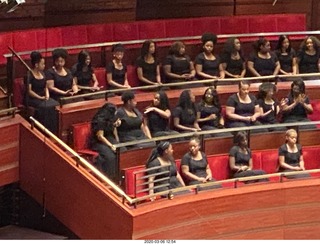 Philadelphia - Kimmel Center - Verizon Hall - Conductor's Circle - choir