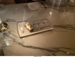 Barclay Prime restaurant  - Vidya and Adam