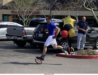 NH2T 5K Kangoo race - Tawnya