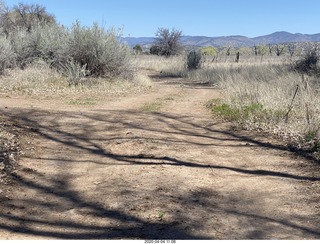 Double Circle airstrip run