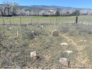 Double Circle airstrip grave
