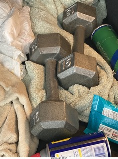 Red Creek airstrip + Adam