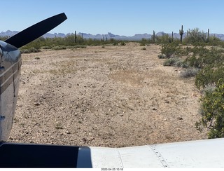 Windmill airstrip run